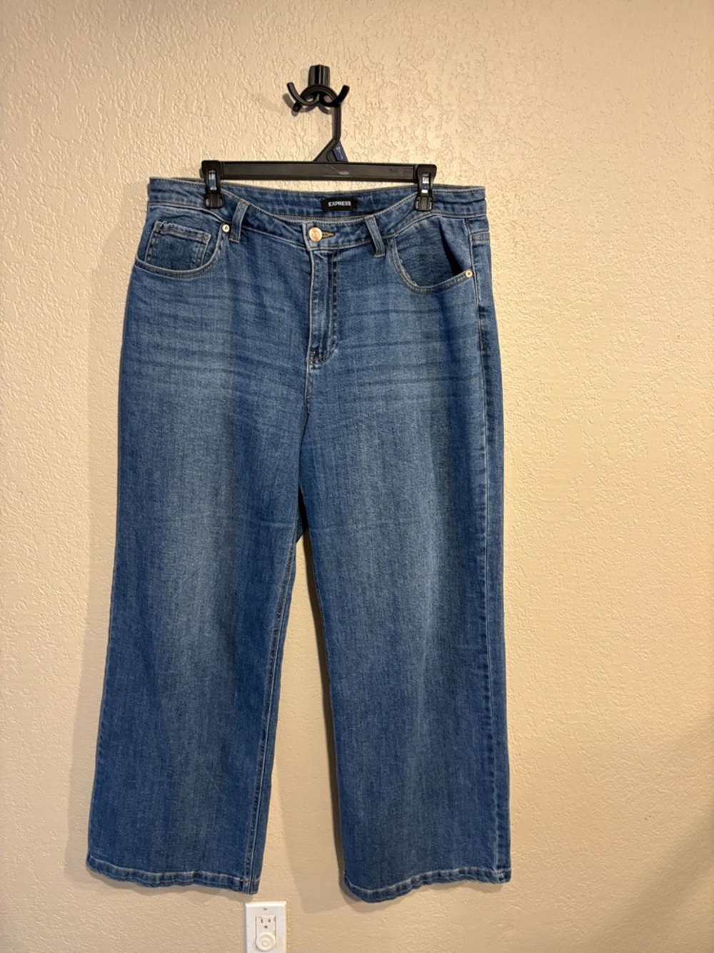 Express womens wide leg jeans Size 12